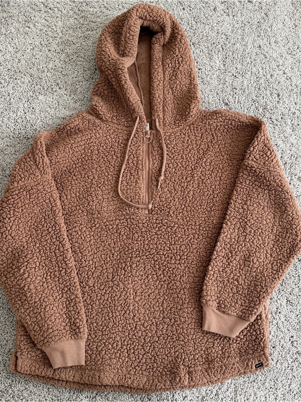 Cozy Sherpa Half-Zip Hoodie